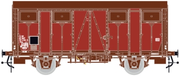 L.S. Models LS31302 - H0 - Gedeckte Güterwagen Permaplex, SNCF, Ep. IV